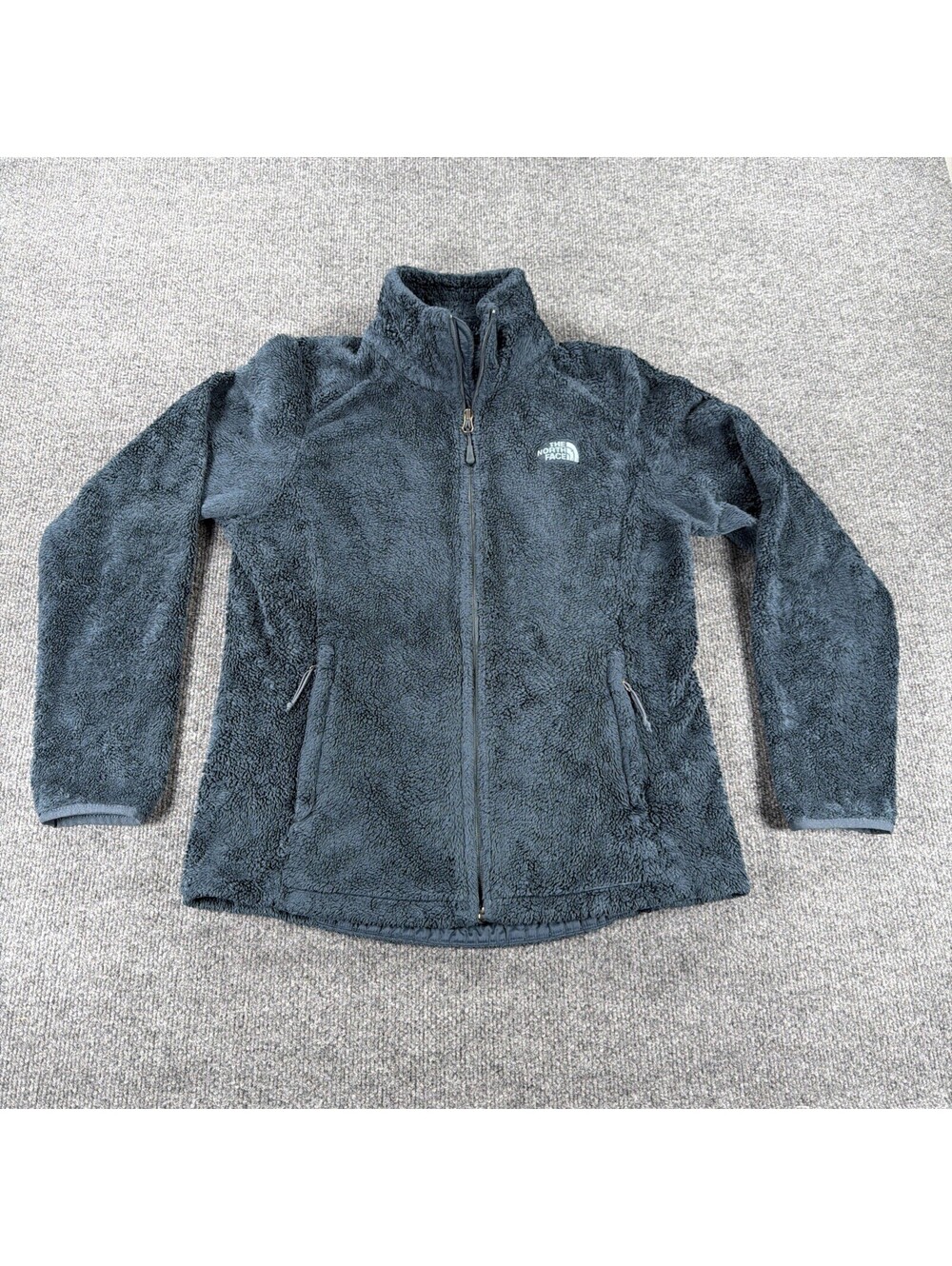 The North Face Osito Jacket Deep Blue Full Zip Fleece- Women's Medium